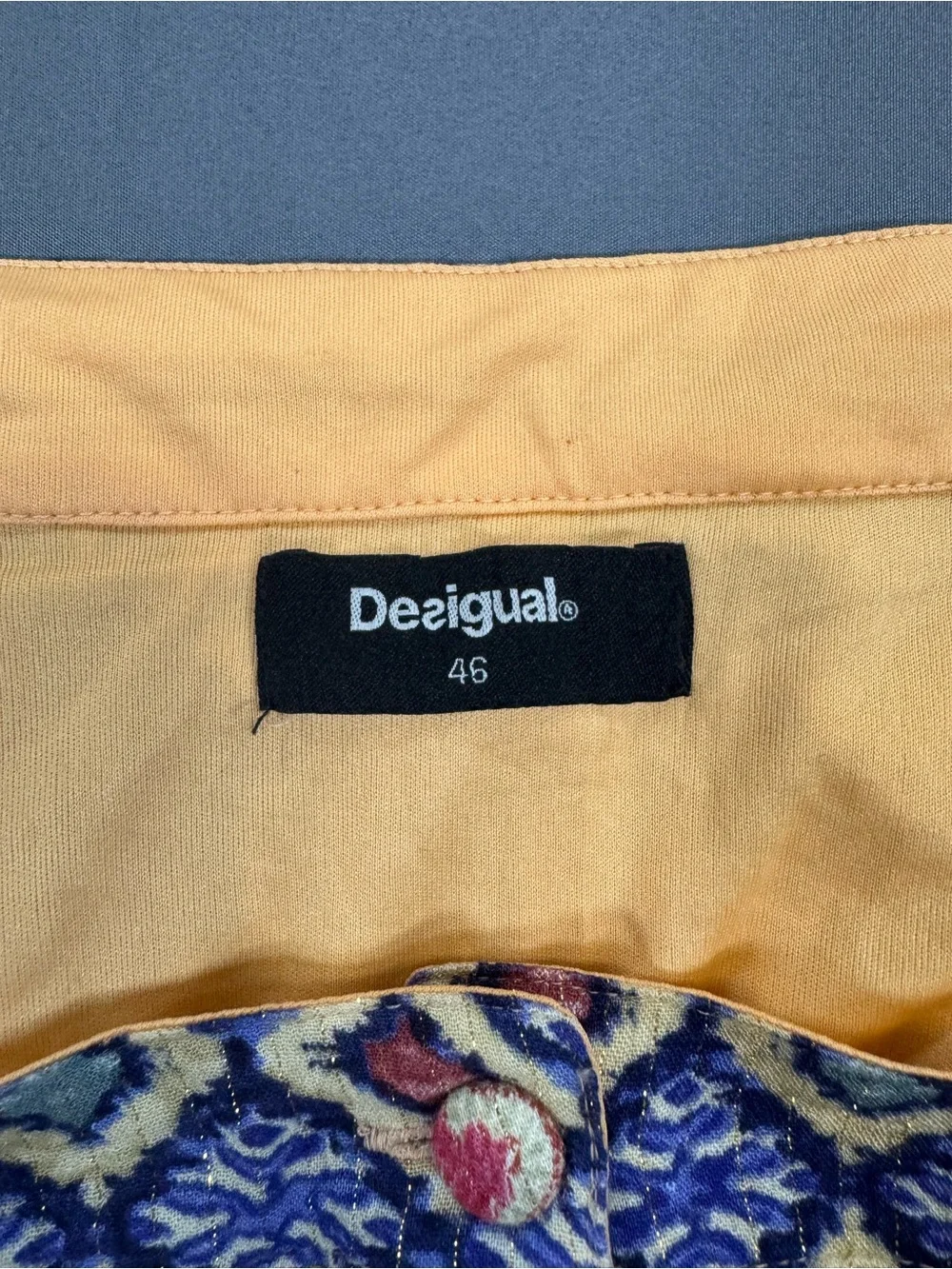 Desigual Vibrant Patchwork Maxi Skirt in Yellow, Pink, Blue & Green